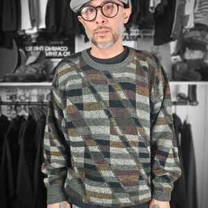 Vintage Jantzen Knit Sweater Men's Large